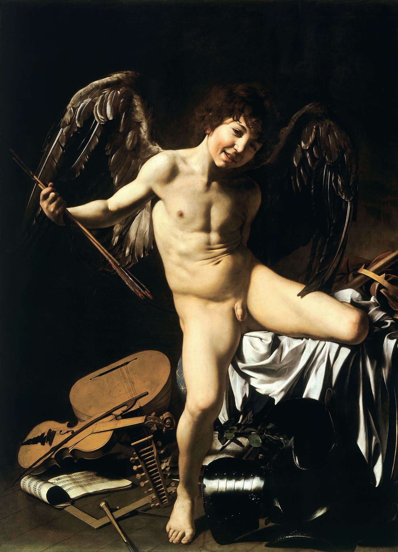 Amor als Sieger, Caravaggio, 1601–1602