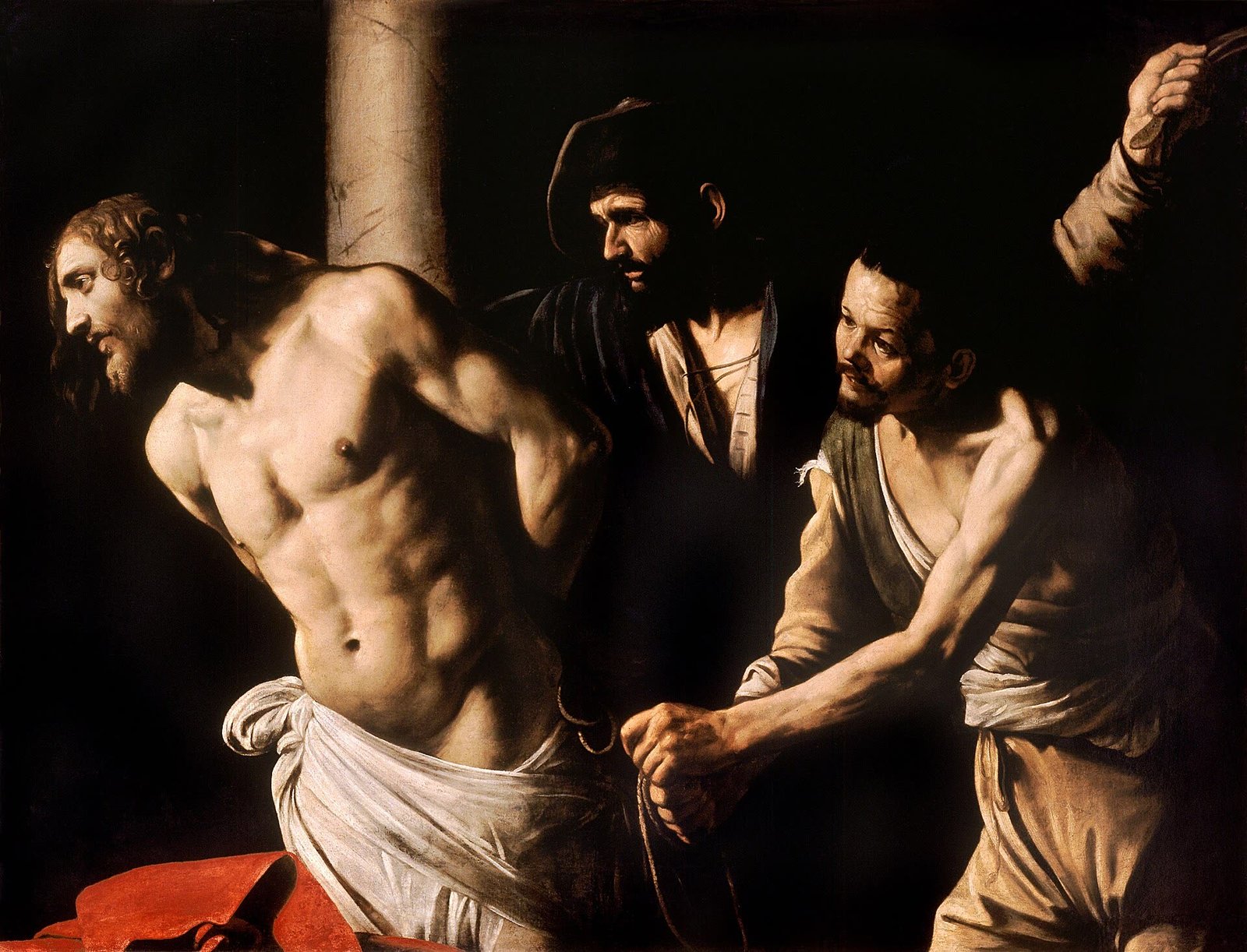 Christus an der Geißelsäule, Caravaggio, c. 1606–1607