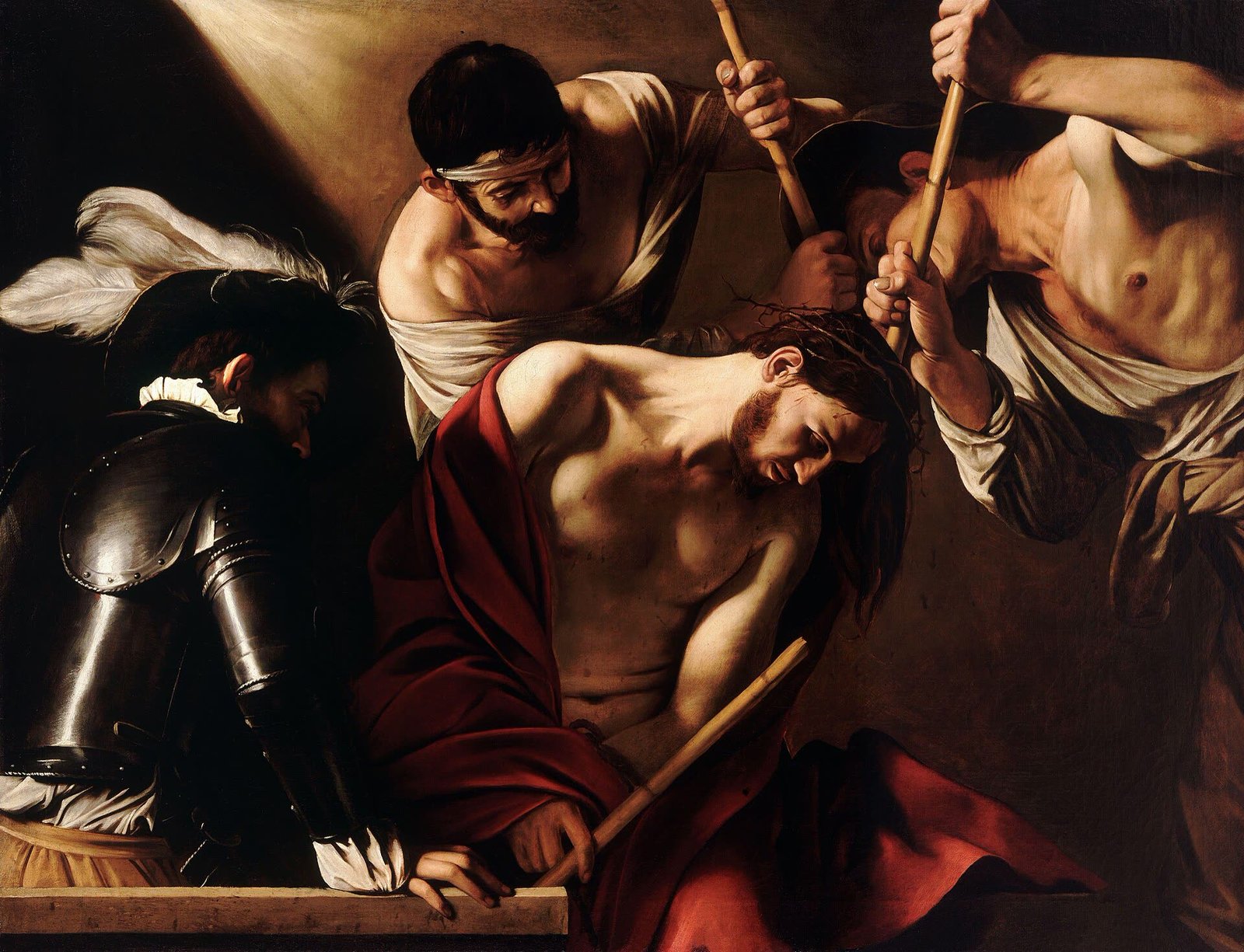 Incoronazione di spine, Caravaggio, c. 1603