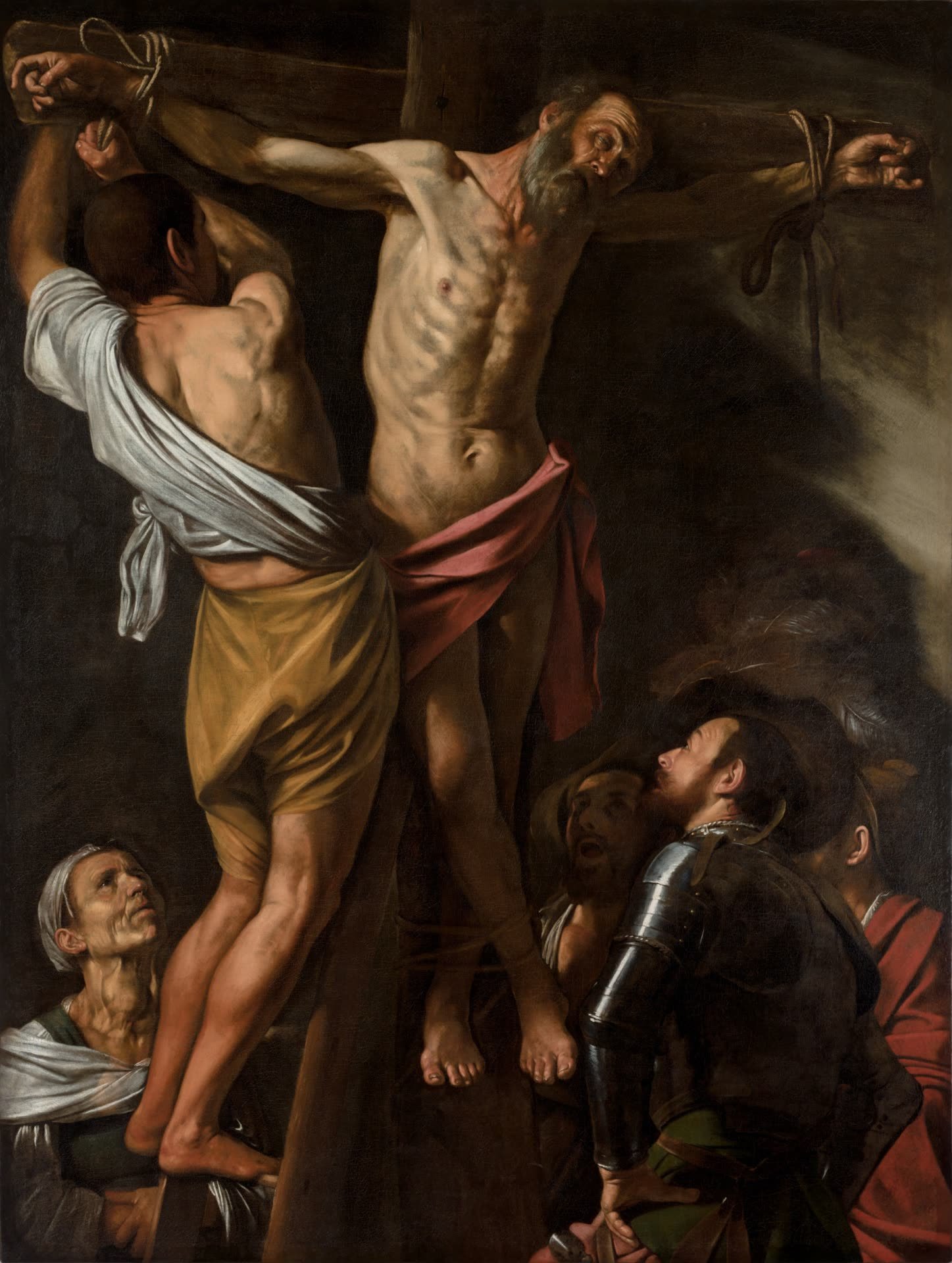 Die Kreuzigung des Andreas, Caravaggio, 1607