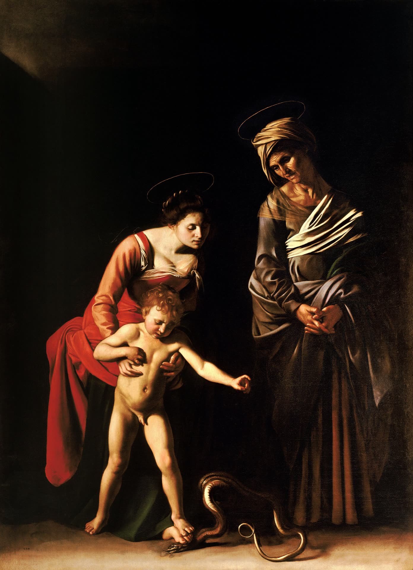 Madonna dei Palafrenieri, Caravaggio, 1605–1606