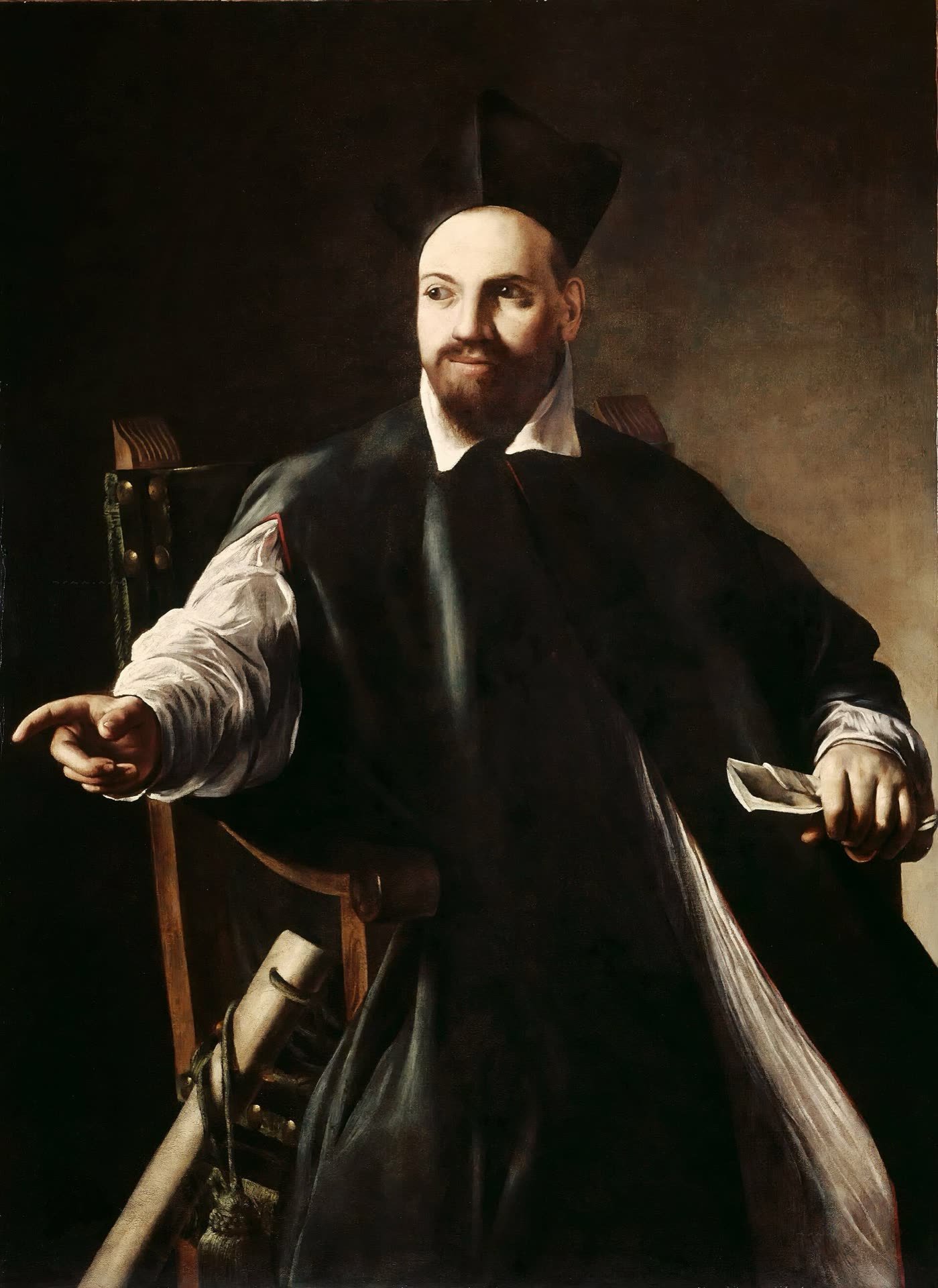 Retrato de Maffeo Barberini, Caravaggio, c. 1598